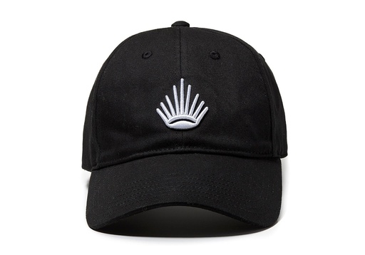 [4049502239958] Naketano Cap I - White on Black