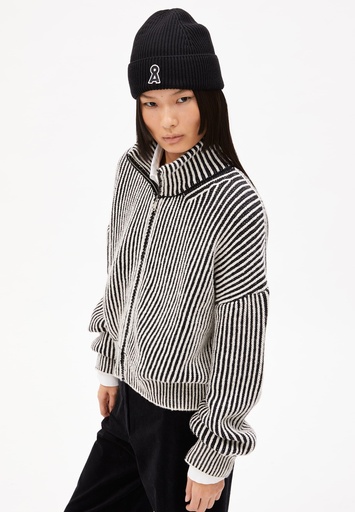 ARMEDANGELS MEDEAA VANISE (Farbe: black-oatmilk / Größe: XL)
