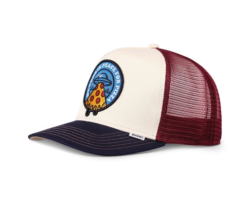 [4051967222000] Trucker Cap HFT Food Peace Pizza