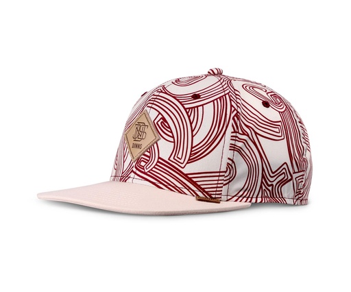 [4051967263003] 6 Panel Snapback Cap MA Pattern