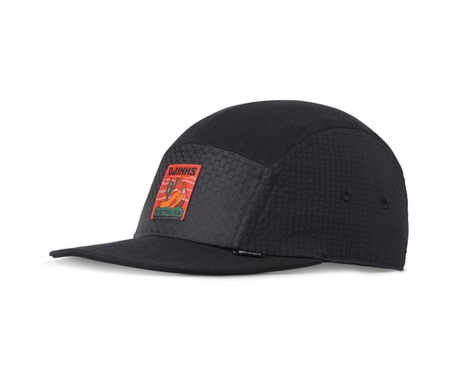 [4051967244668] 5 Panel Flat Cap Resting Man