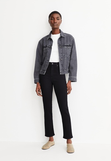 ARMEDANGELS LEJAANI HIGH WAIST SLIM JEANS (Farbe: rinse black / Größe: 34/34 / Länge: 34)