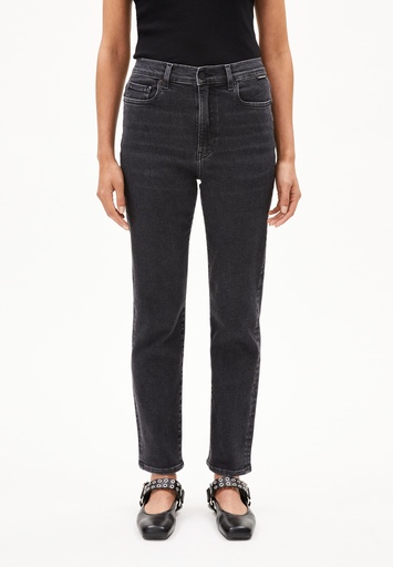ARMEDANGELS LEJAANI HIGH WAIST SLIM JEANS (Farbe: blackish / Größe: 33/28 / Länge: 28)