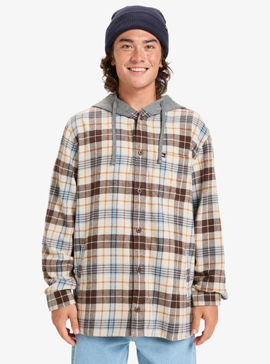 HOODED SURF LS SHIRT