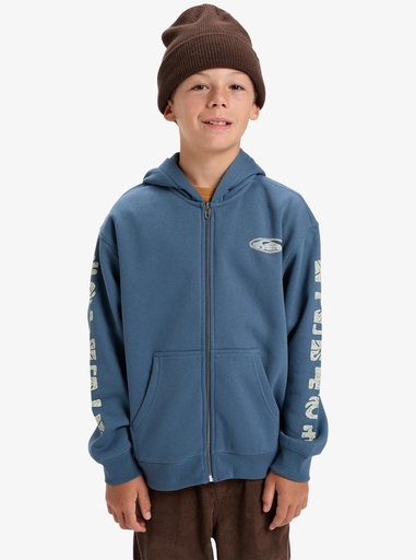 SALT WATER GRAPHIC ZIP YOUTH