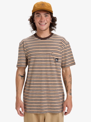 ONYX SS STRIPED TEE