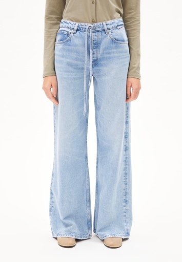 ARMEDANGELS ASTRAEAAS MID WAIST WIDE JEAN (Farbe: noise / Größe: 32/32)