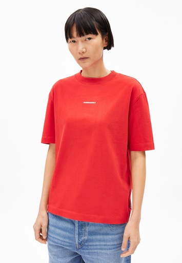 ARMEDANGELS TARJAA WORD ICONIC Å (Farbe: coral blush / Größe: S)