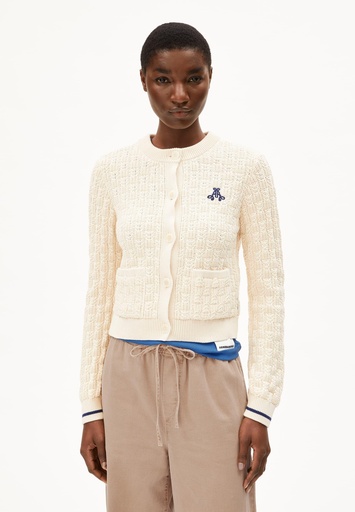 [systemProduct.invalidCombination.e7c5dd54a1514838abb5f1915df22426] ARMEDANGELS JULIAANAS STRUCTURE STRICKJACKE (Farbe: blue noon / Größe: M)