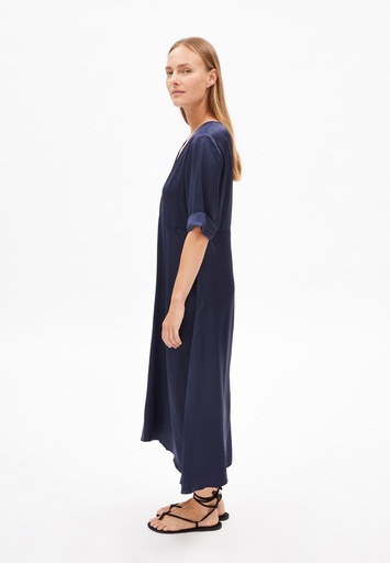 ARMEDANGELS VAALI SATIN DRESS (Farbe: sunset sky / Größe: M)