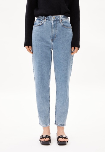 ARMEDANGELS MAIRAA HIGH WAIST MOM JEANS (Farbe: europie / Größe: 34/30 / Länge: 30)