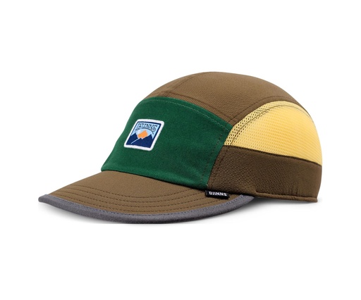 [4051967264581] 5 Panel Soft Flat Cap Seersoftmesh