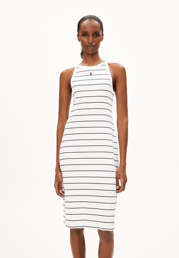 ARMEDANGELS SASINAA FINE STRIPES (Farbe: white-black / Größe: XL)