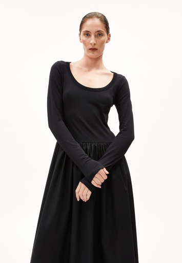ARMEDANGELS VILARAA KLEID (Farbe: black-black / Größe: XL)