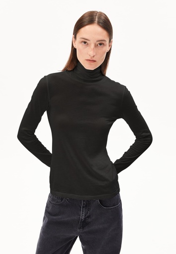 ARMEDANGELS GRAZILIANAA SOFT LONGSLEEVE (Farbe: black / Größe: XXL)