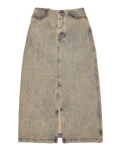 MAXI DENIM SKIRT W