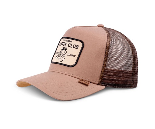 [4051967274085] Trucker Cap HFT Coffee Head